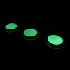 No. 02 Round Transparent PC Plastic Glow in The Dark Road Stud Reflective Pavement Lane Marker in Traffic Warning