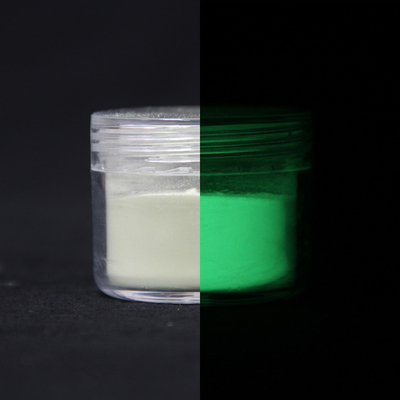JPG-388 Regular Yellow Green Powder 20um Particle Size Long Effect Non-toxic Non-radioactive Glow Powder