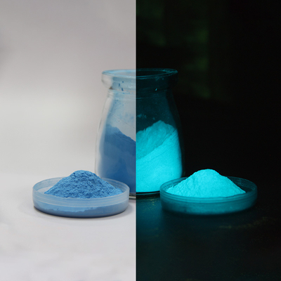 CPB-388 Colored Blue Powder 20um Particle Size Long Effect Non-toxic Non-radioactive Glow Powder