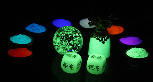 glow in the dark powder for resin and glass