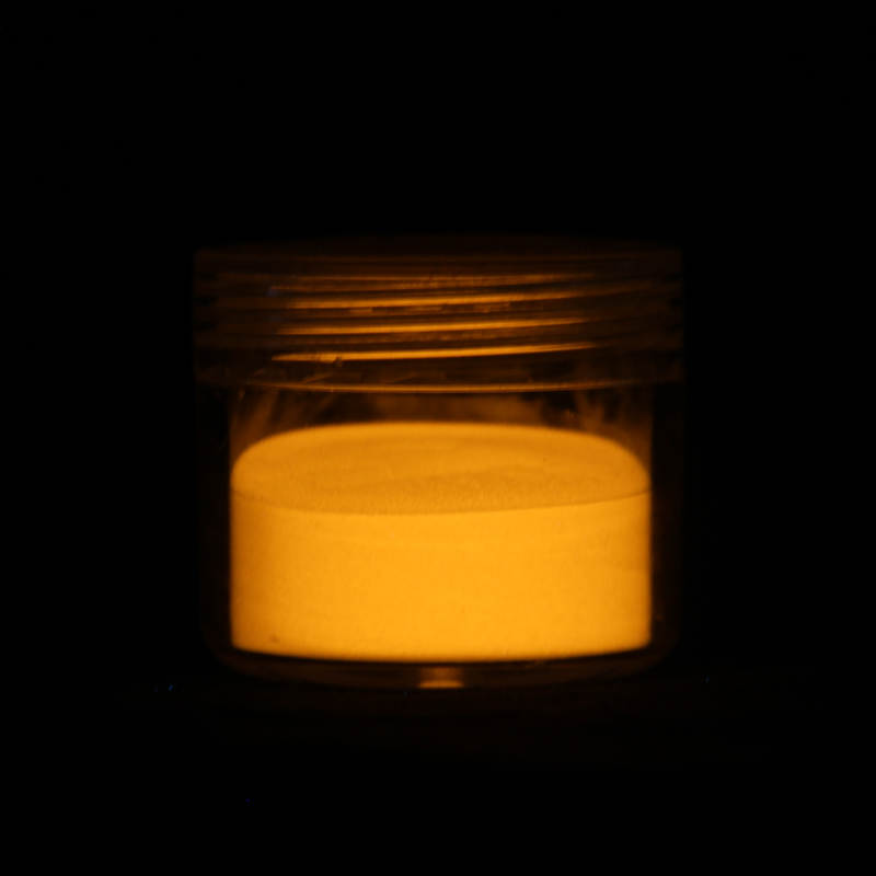 POR-A4 Regular Orange Powder 20um Particle Size Long Effect Non-toxic Non-radioactive Glow Powder