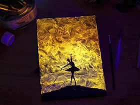Glow in the dark Powder for paint